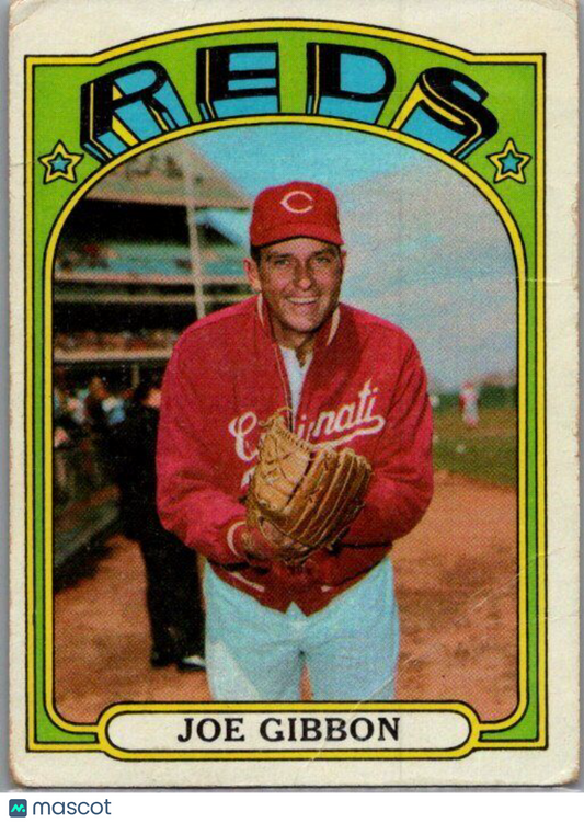 1972 Topps #382 Joe Gibbon