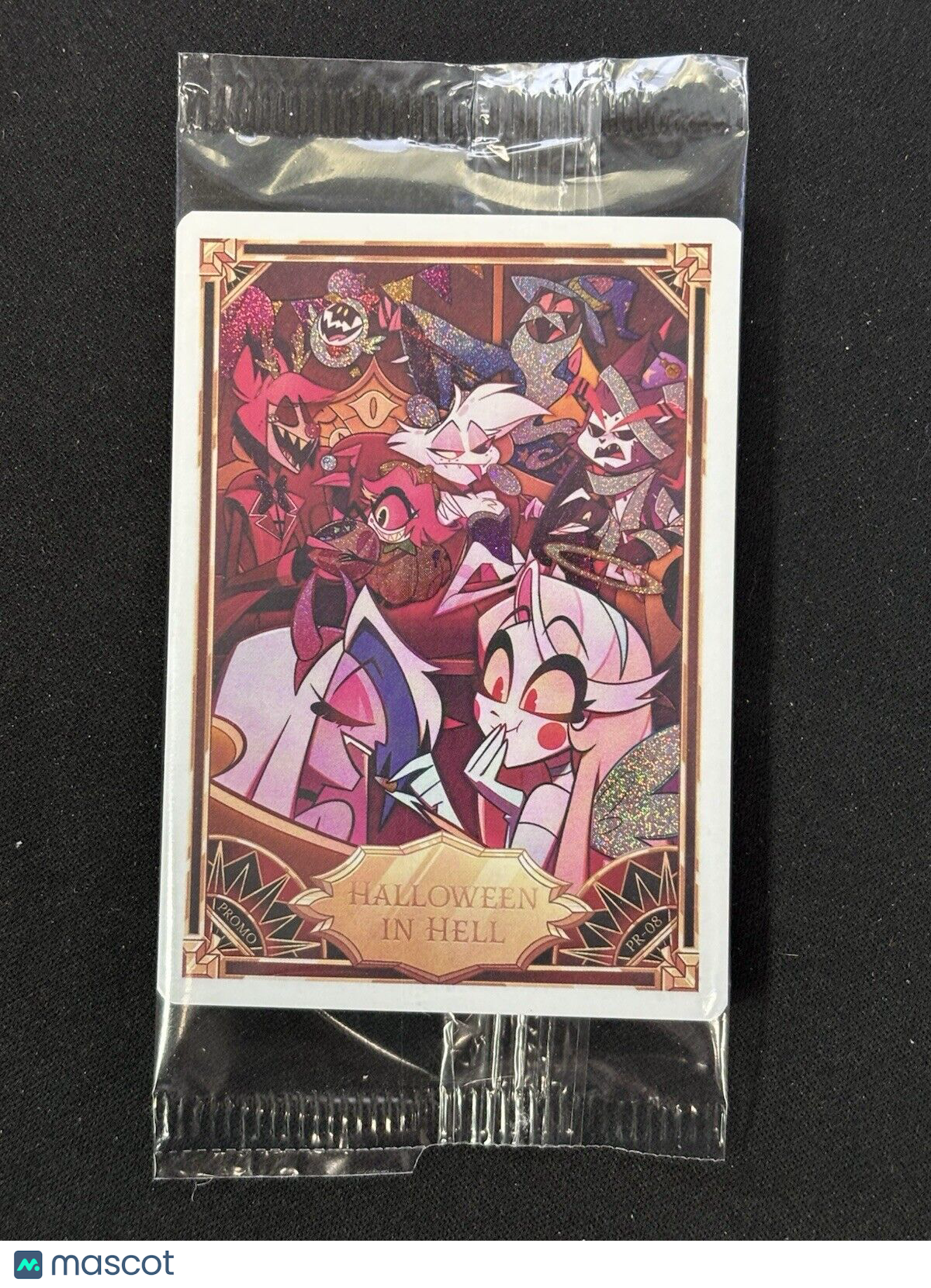 Hazbin Hotel Trading Card Halloween In Hell Promo PR-08 Sealed Foil