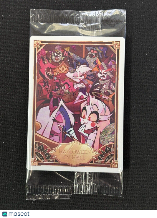 Hazbin Hotel Trading Card Halloween In Hell Promo PR-08 Sealed Foil