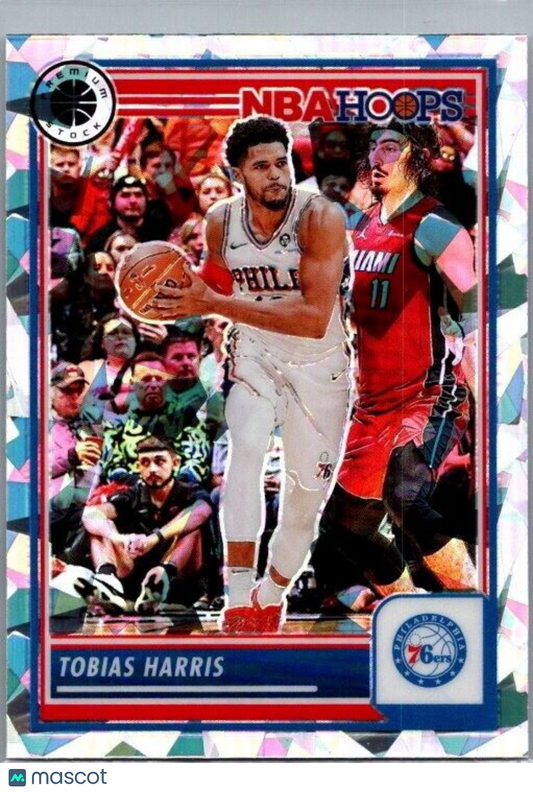 2023-24 Panini NBA Hoops Premium Stock - #212 Tobias Harris Ice