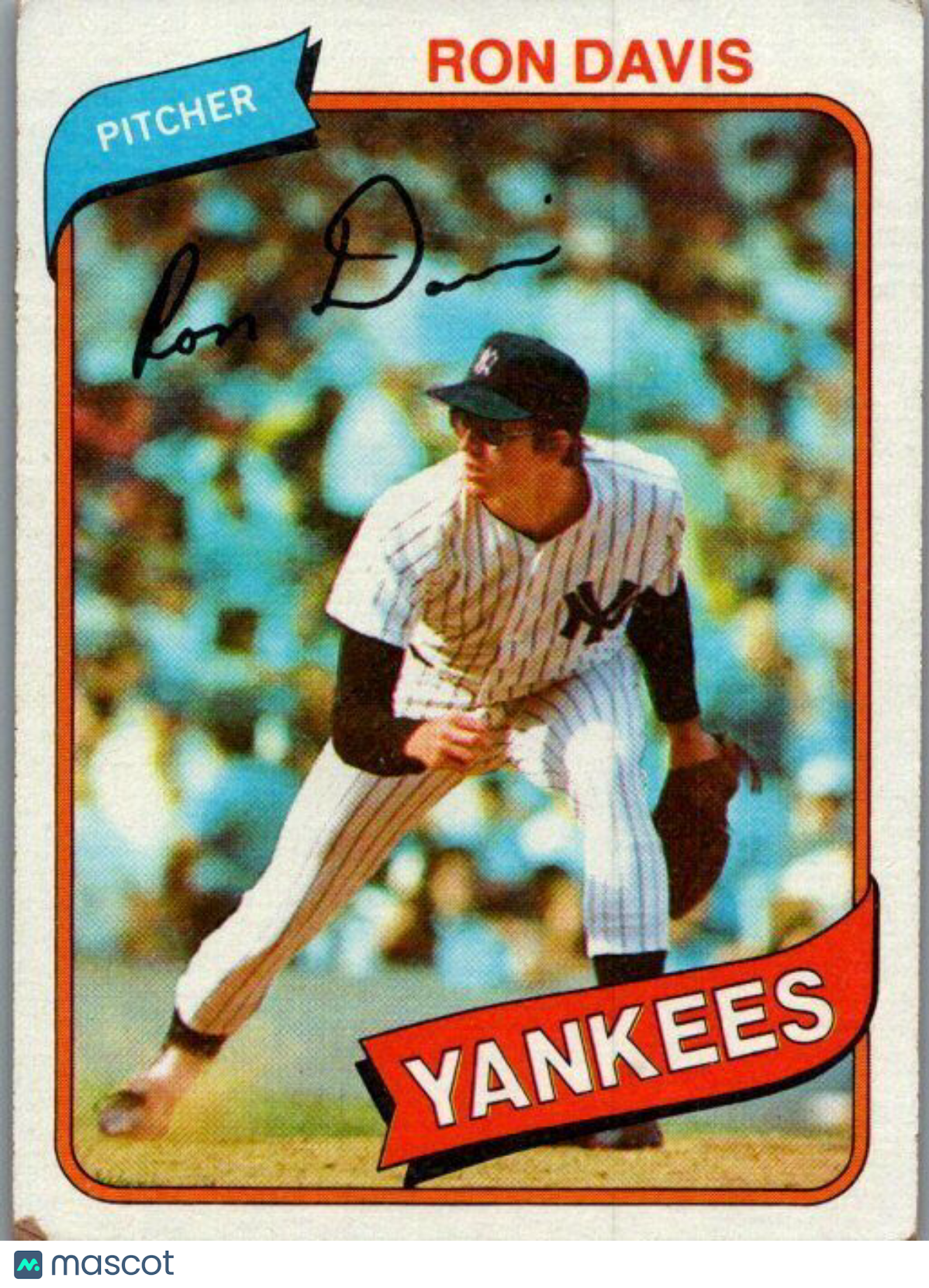 1980 Topps #179 Ron Davis