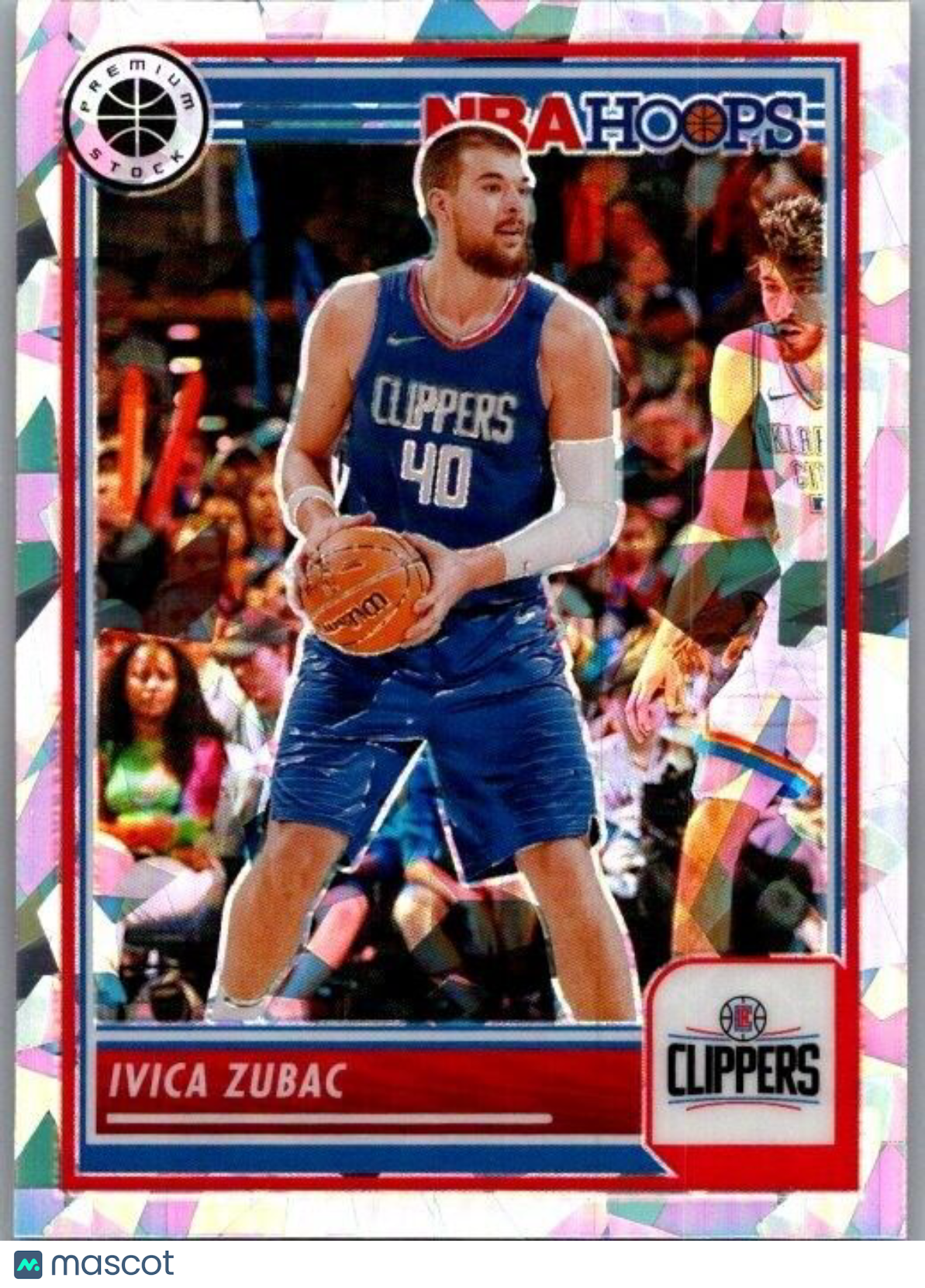 2023-24 Panini NBA Hoops Premium Stock - Ice Prizm #7 Ivica Zubac