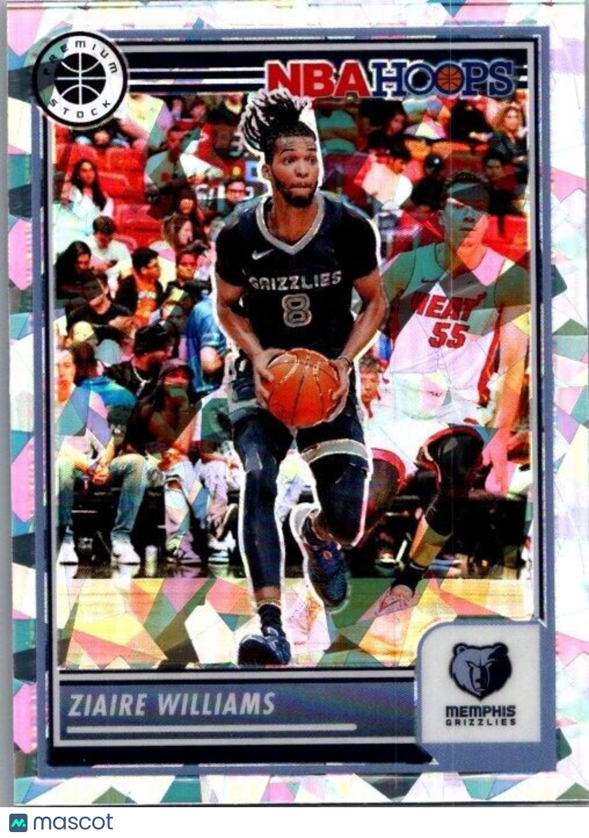 2023-24 Panini NBA Hoops Premium Stock - #260 Ziaire Williams Ice