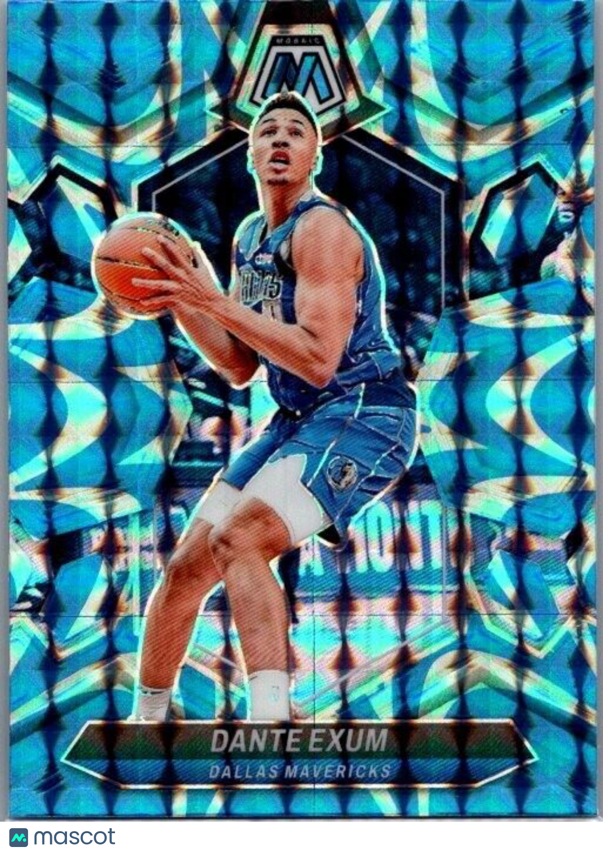 2023-24 Panini Mosaic - Reactive Blue Mosaic Prizm #146 Dante Exum