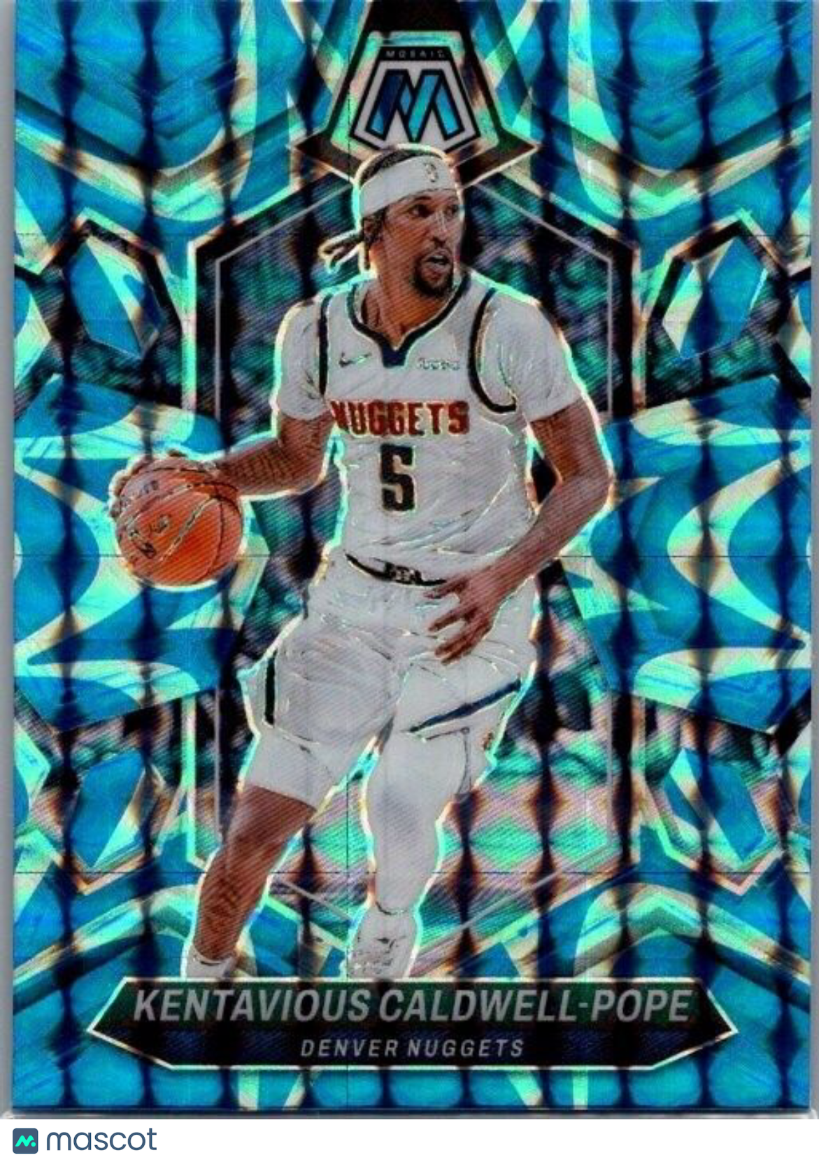 2023-24 Panini Mosaic - Reactive Blue Mosaic Prizm #20 Kentavious Caldwell-Pope