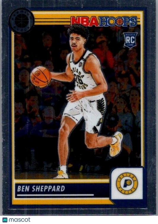 2023-24 Panini NBA Hoops Premium Stock - #219 Ben Sheppard (RC)