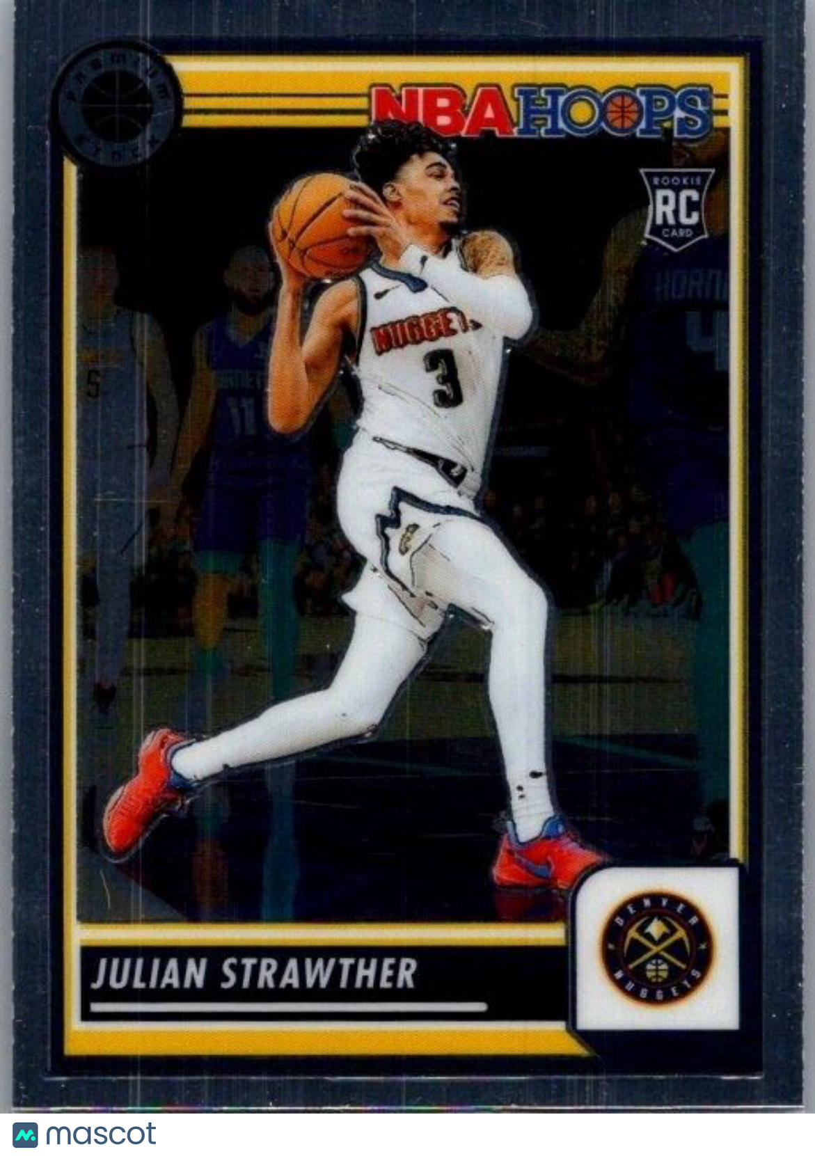 2023-24 Panini NBA Hoops Premium Stock - #213 Julian Strawther (RC)