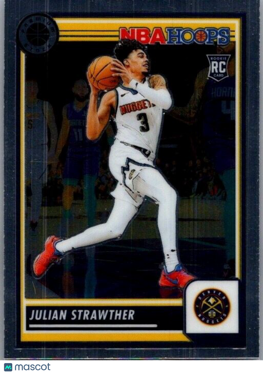 2023-24 Panini NBA Hoops Premium Stock - #213 Julian Strawther (RC)