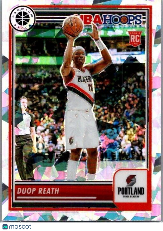 2023-24 Panini NBA Hoops Premium Stock - #111 Duop Reath (RC) Ice