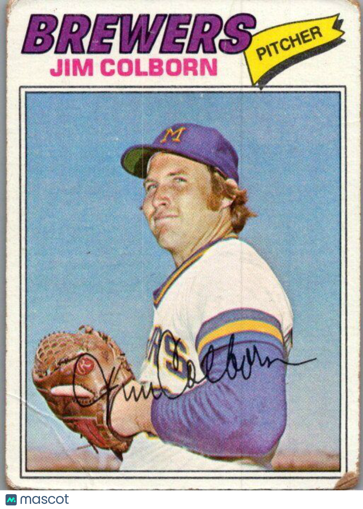 1977 Topps #331 Jim Colborn