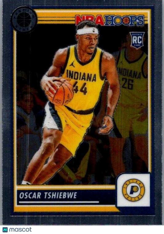 2023-24 Panini NBA Hoops Premium Stock - #13 Oscar Tshiebwe (RC)