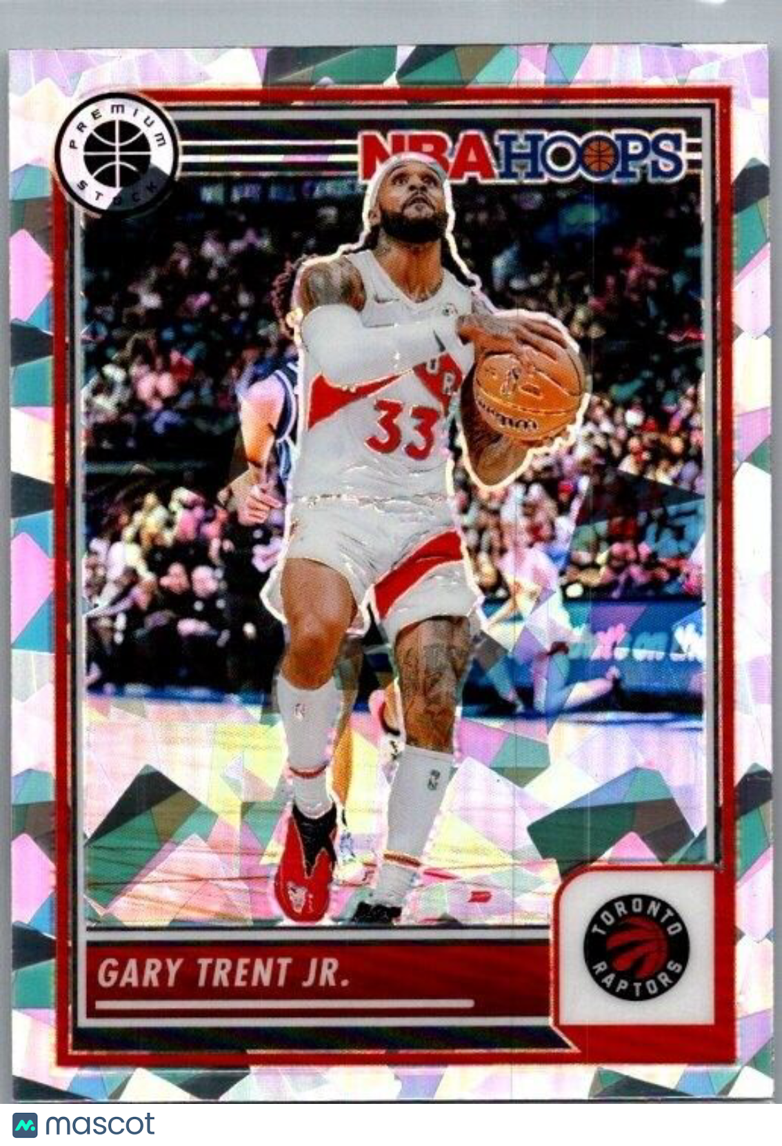 2023-24 Panini NBA Hoops Premium Stock - Ice Prizm #200 Gary Trent Jr.