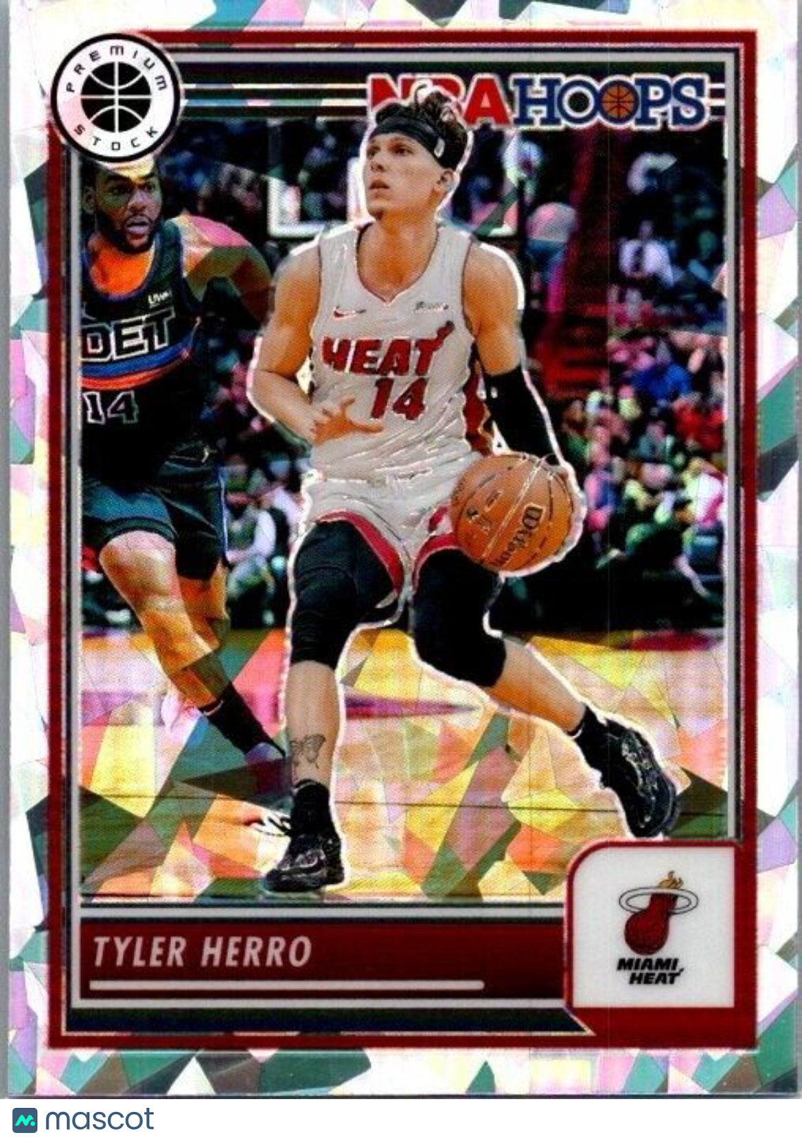 2023-24 Panini NBA Hoops Premium Stock - Ice Prizm #126 Tyler Herro