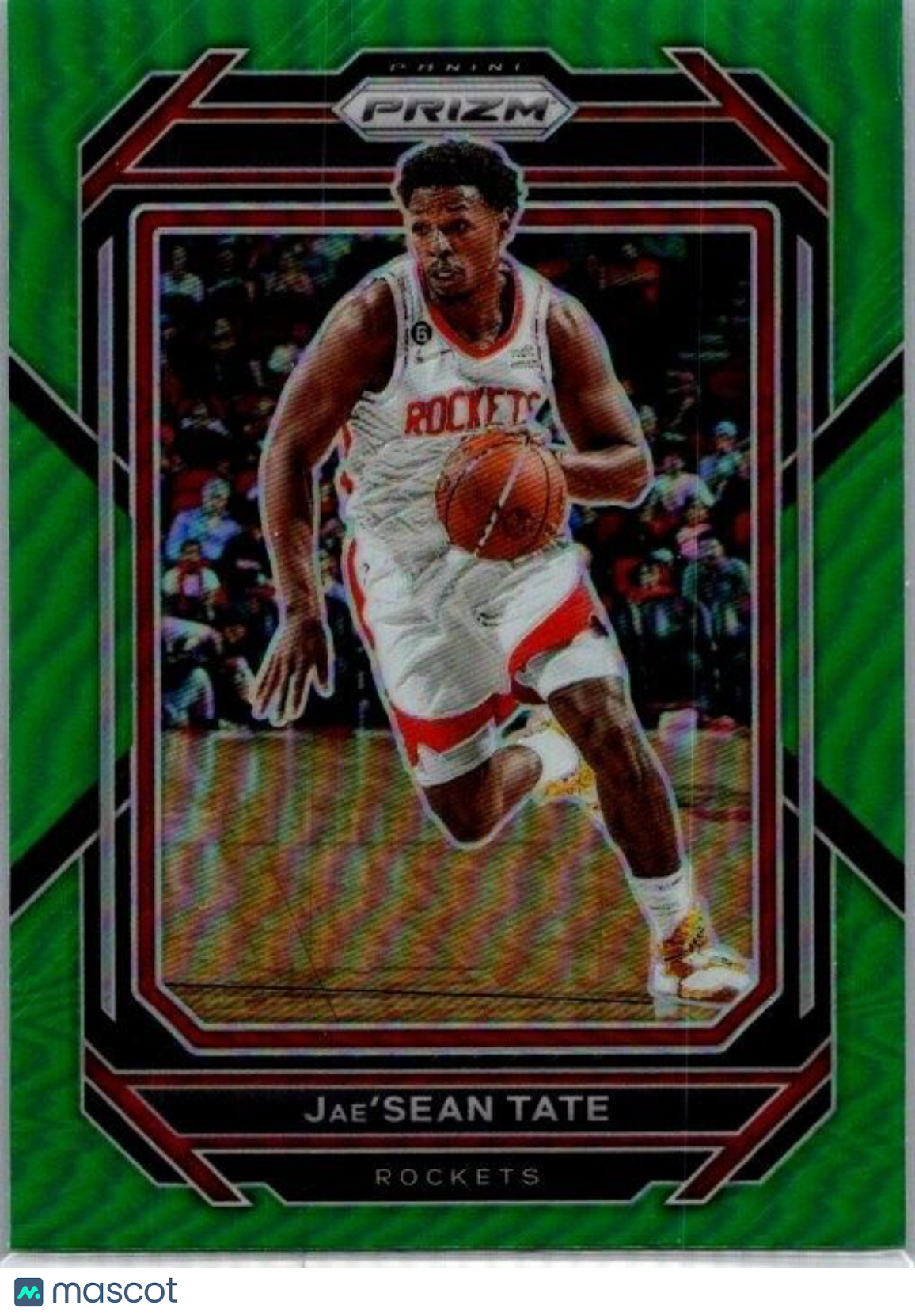 2022-23 Panini Prizm - Green Prizm #198 Jae'Sean Tate