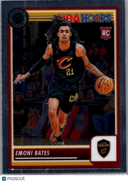 2023-24 Panini NBA Hoops Premium Stock - #74 Emoni Bates (RC)