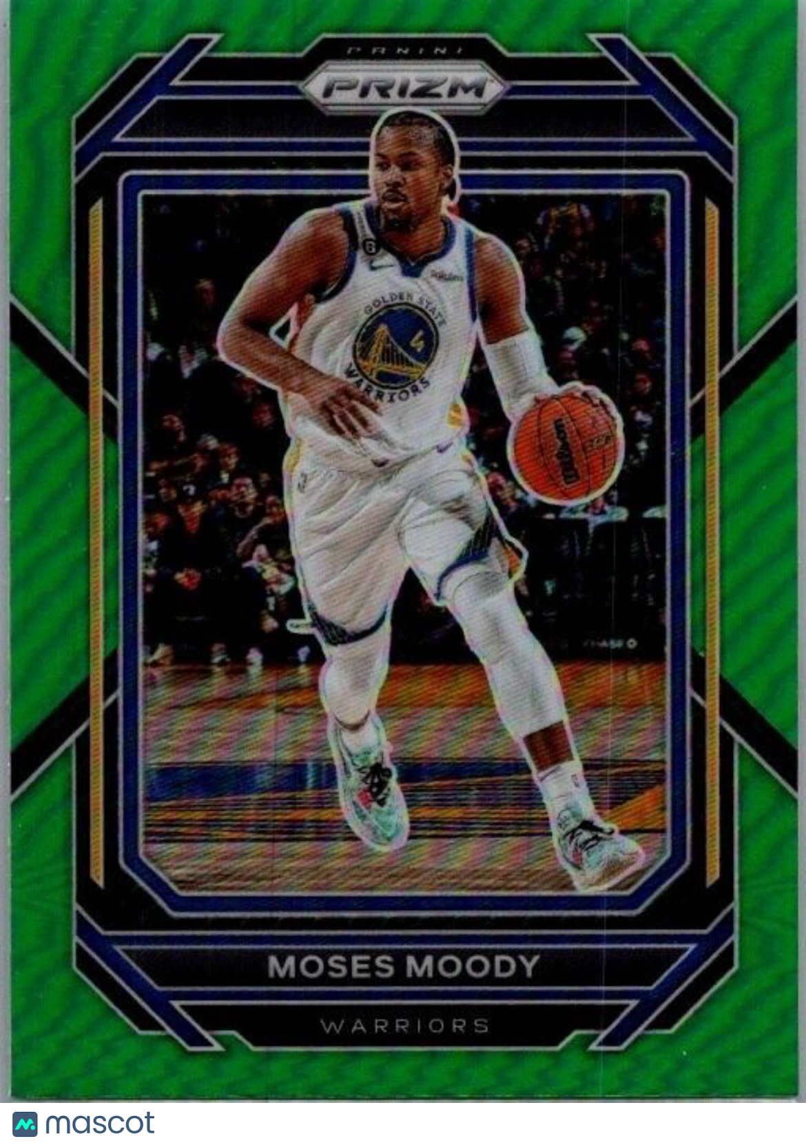 2022-23 Panini Prizm - Green Prizm #103 Moses Moody