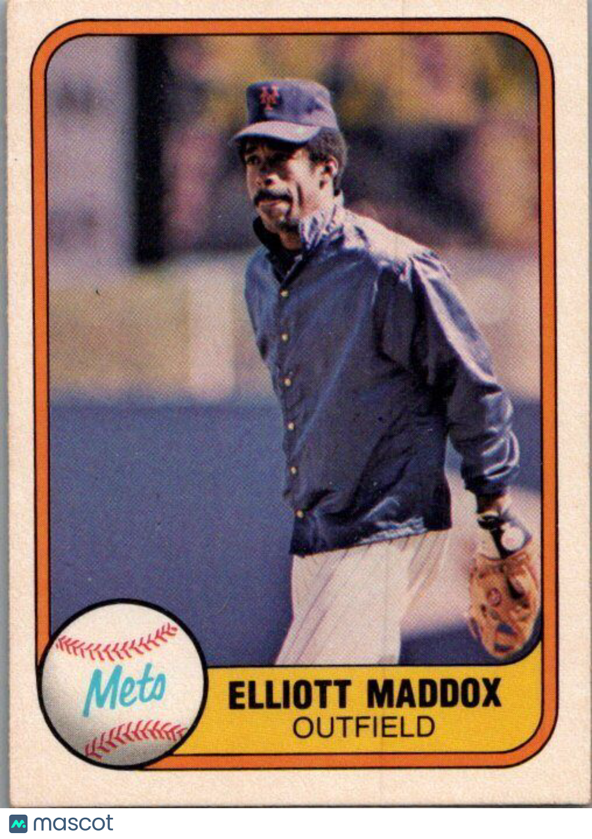 1981 Fleer #326 Elliott Maddox