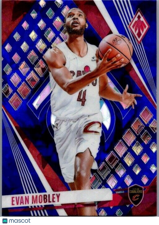 2023-24 Panini Phoenix - #95 Evan Mobley Blue Ice