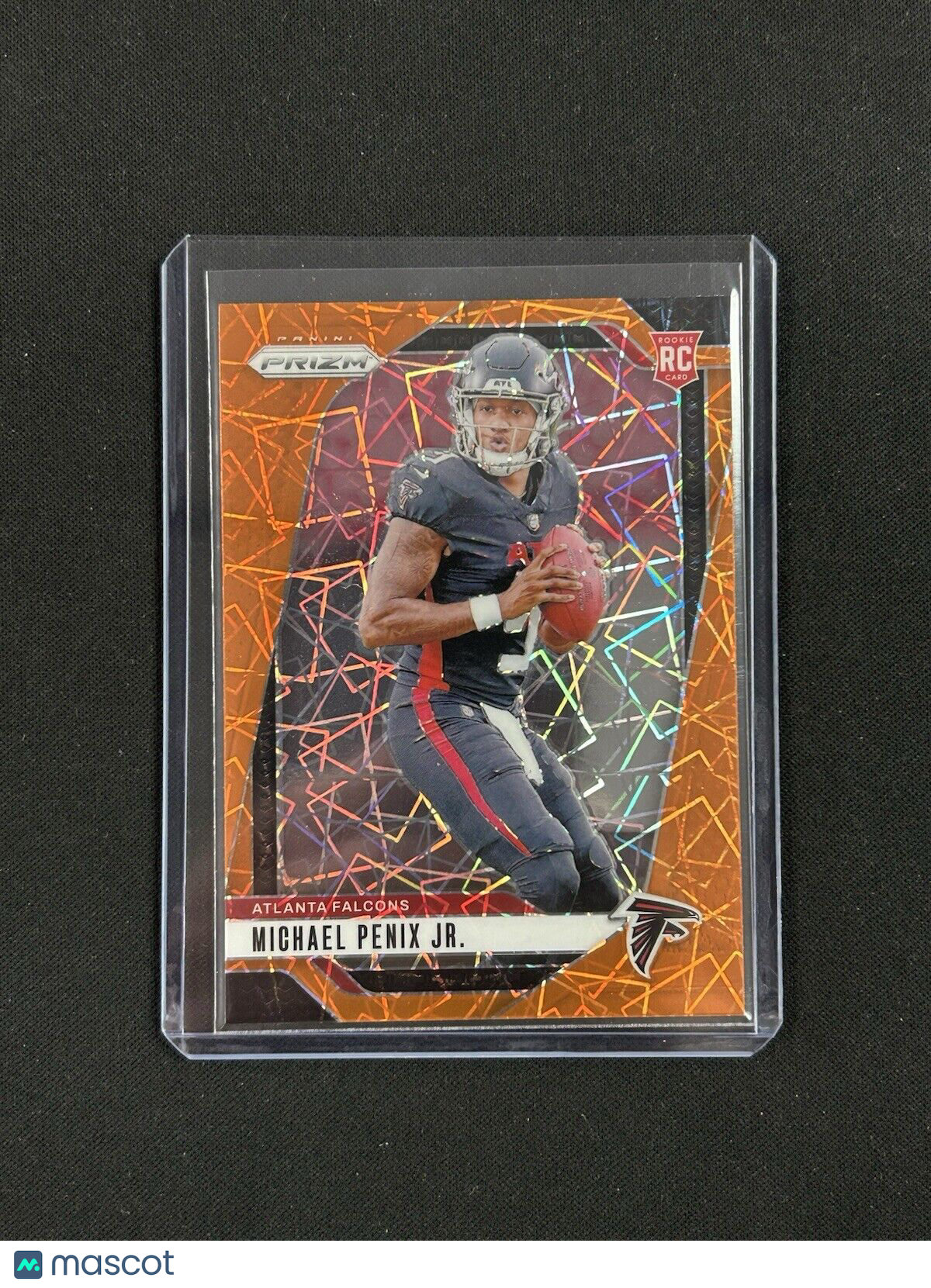 2024 Panini Prizm Orange Lazer#378 Michael Penix Jr.