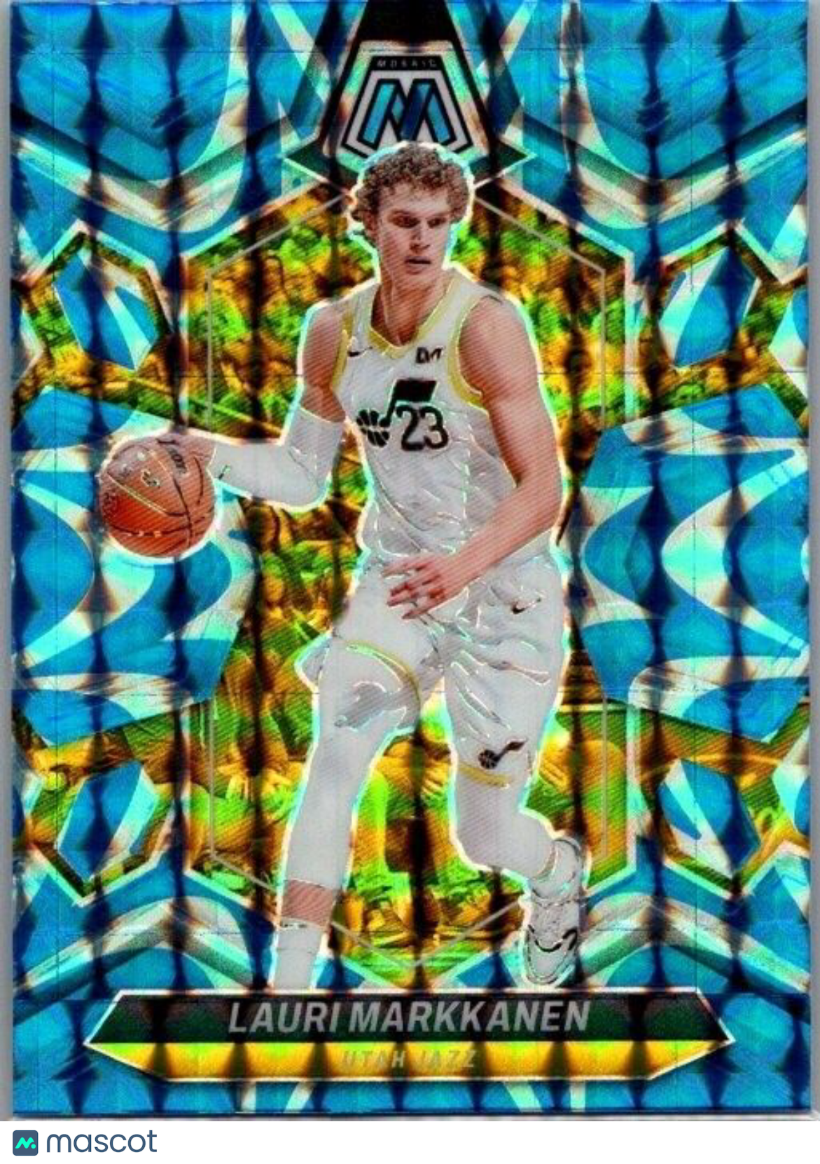 2023-24 Panini Mosaic - #38 Lauri Markkanen Blue Reactive