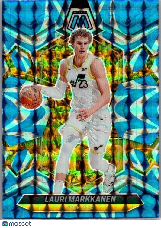 2023-24 Panini Mosaic - #38 Lauri Markkanen Blue Reactive