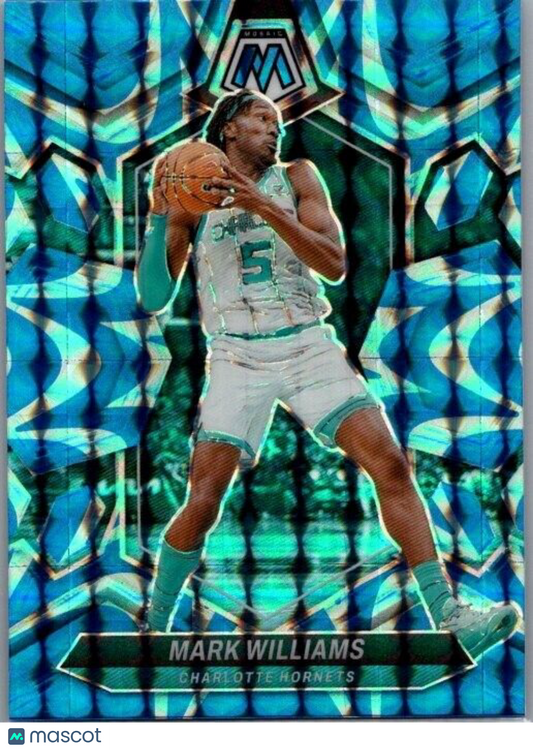 2023-24 Panini Mosaic - #18 Mark Williams Blue Reactive