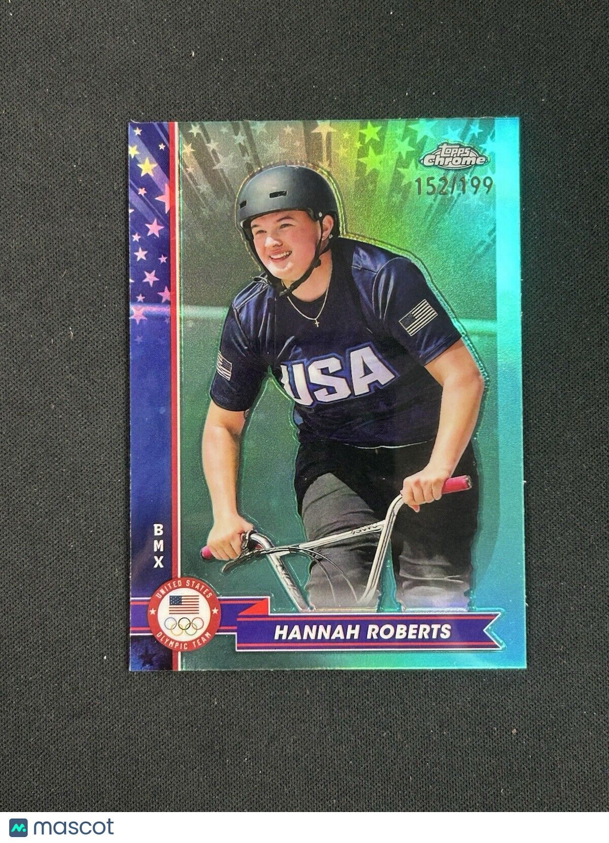 2024 Topps Chrome Olympics Green #41 Hannah Roberts /199