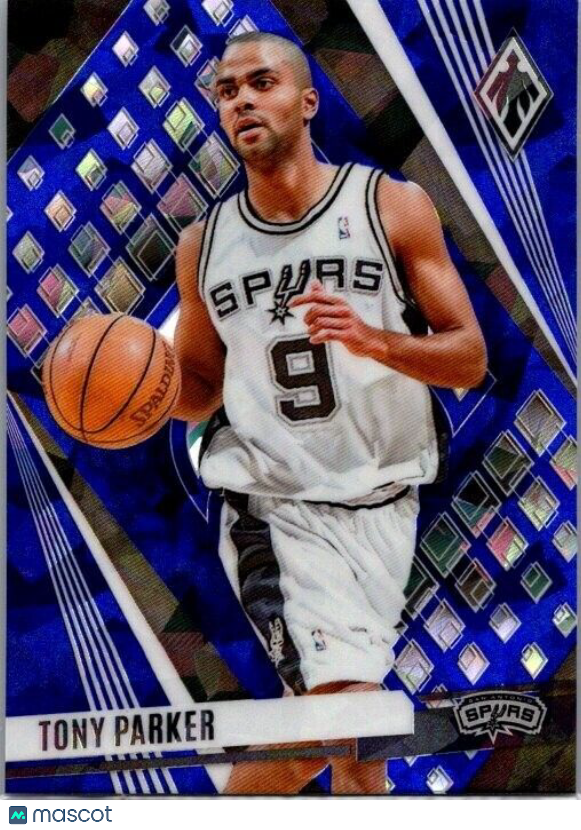 2023-24 Panini Phoenix - #203 Tony Parker Blue Ice