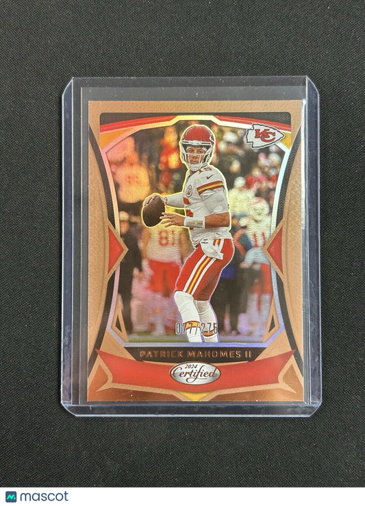 2024 Panini Certified Bronze #81 Patrick Mahomes II /275