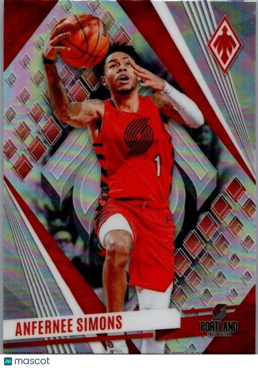 2023-24 Panini Phoenix - #177 Anfernee Simons Silver Prizm