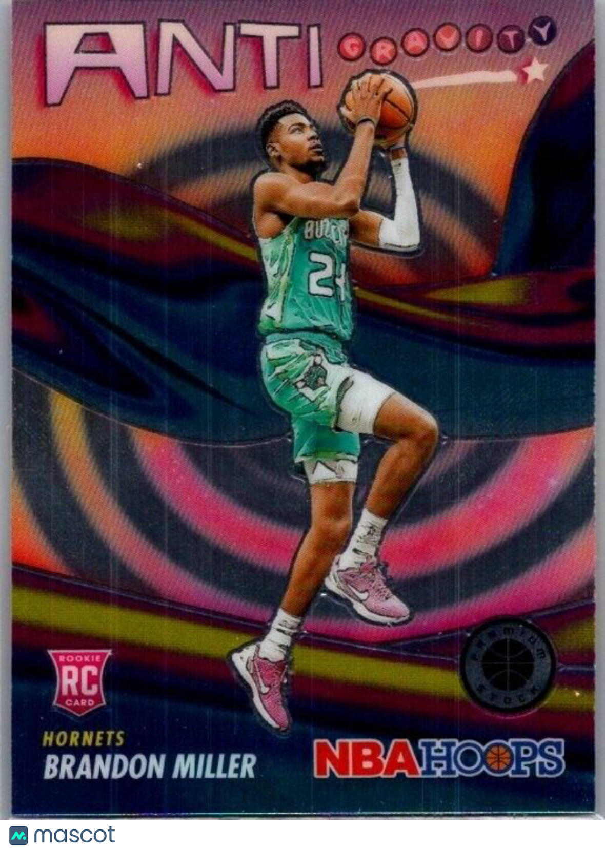 2023-24 Panini NBA Hoops Premium Stock - Anti-Gravity #11 Brandon Miller (RC)