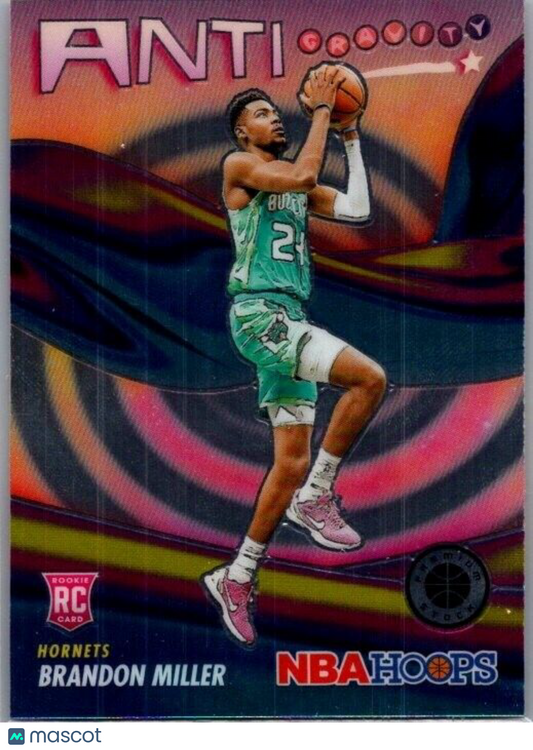 2023-24 Panini NBA Hoops Premium Stock - Anti-Gravity #11 Brandon Miller (RC)