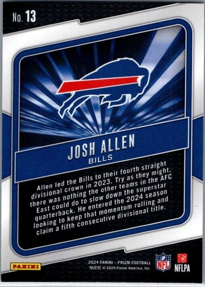 2024 Panini Prizm - #13 Josh Allen Hype