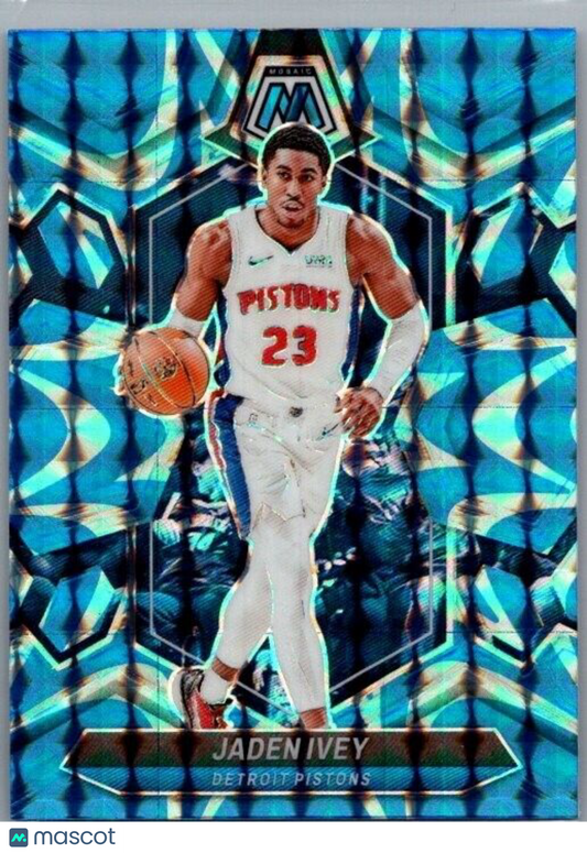 2023-24 Panini Mosaic - Reactive Blue Mosaic Prizm #137 Jaden Ivey