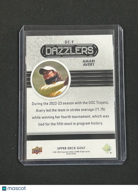 2024 Upper Deck Orange Dazzlers  #DZ-9 Amari Avery