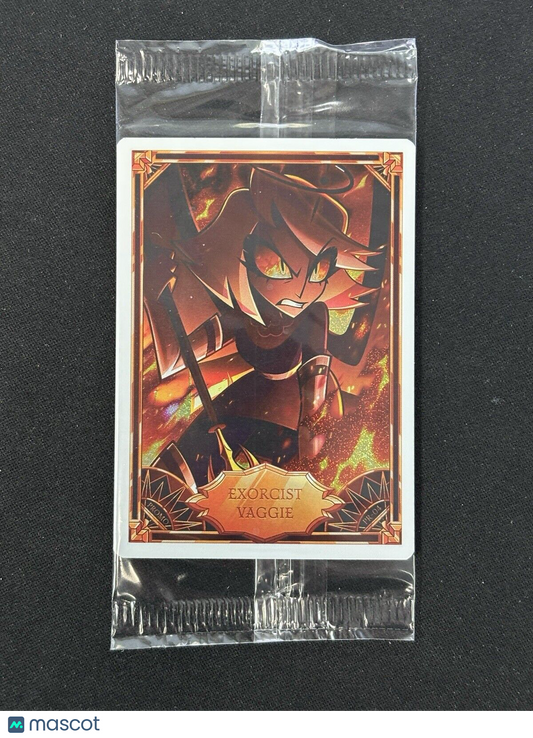 Hazbin Hotel Trading Cards Exorcist Vaggie Promo Card PR-04 Sealed Foil