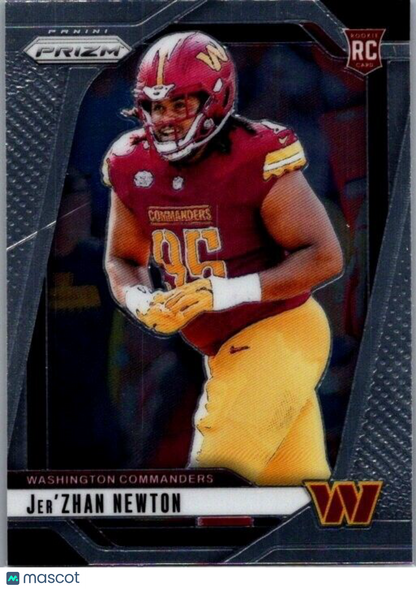 2024 Panini Prizm - #351 Jer'Zhan Newton Rookie (RC)