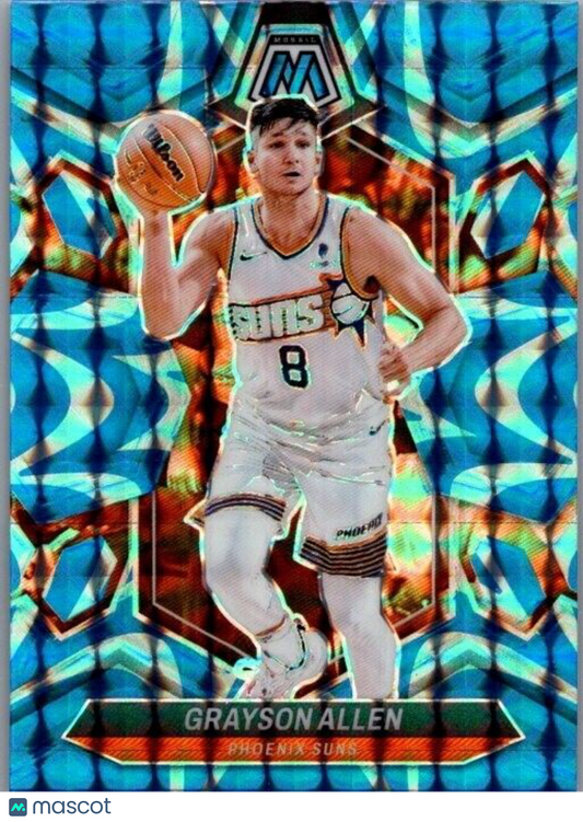 2023-24 Panini Mosaic - Reactive Blue Mosaic Prizm#69 Grayson Allen