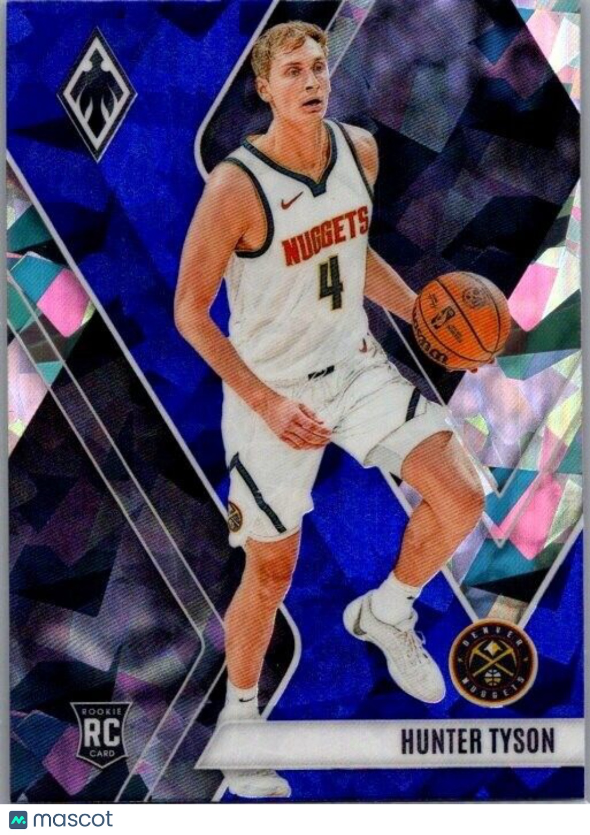 2023-24 Panini Phoenix - Rookies #262 Hunter Tyson (RC) Blue Ice