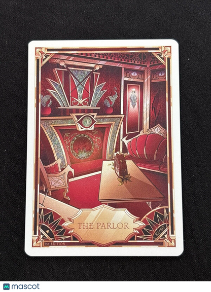 Hazbin Hotel Trading Card - THE PARLOR 32/50 - 1st Edition Holo Foil