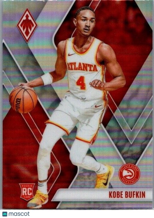 2023-24 Panini Phoenix - Rookies #284 Kobe Bufkin (RC) Silver Prizm