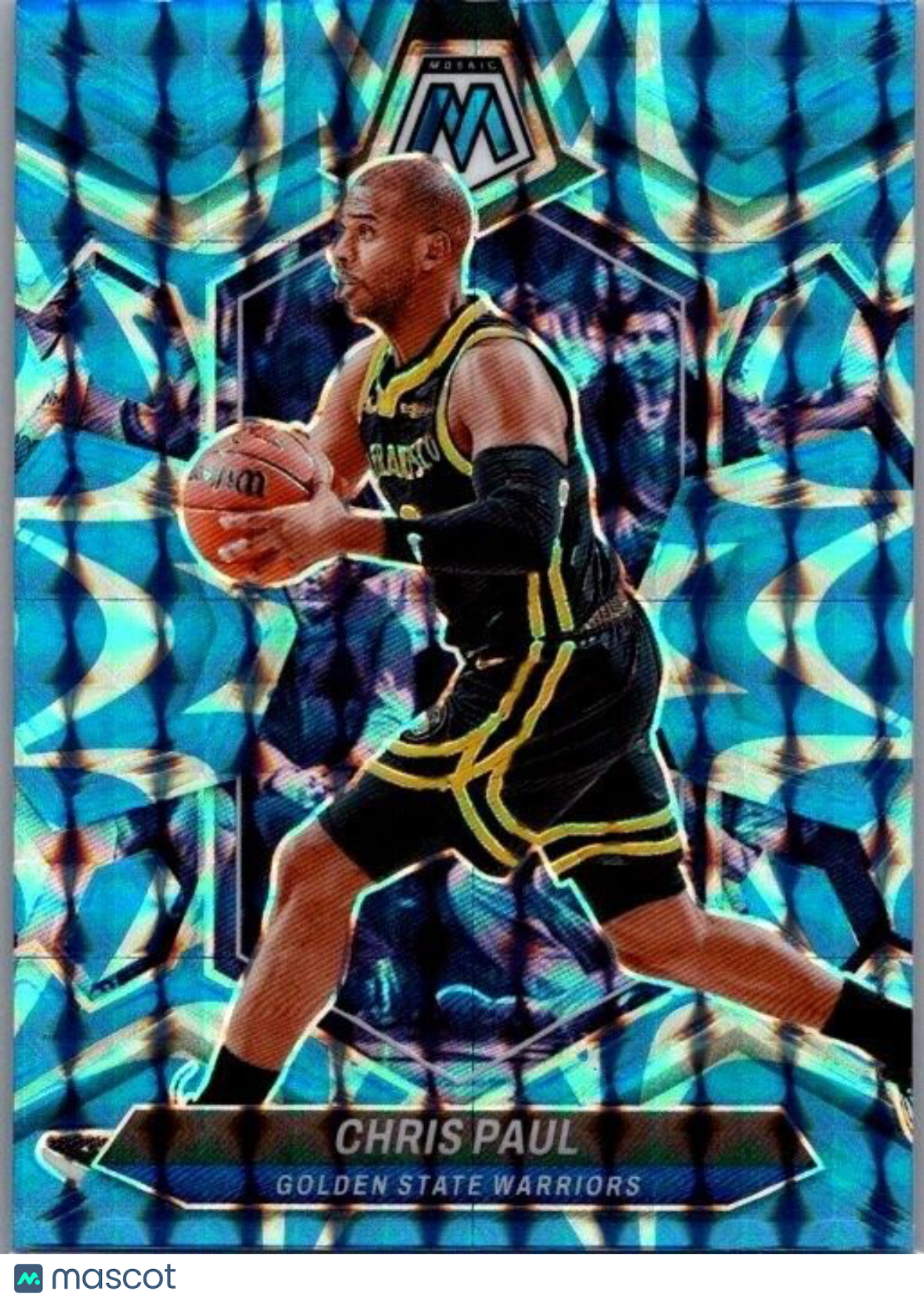 2023-24 Panini Mosaic - #136 Chris Paul Blue Reactive