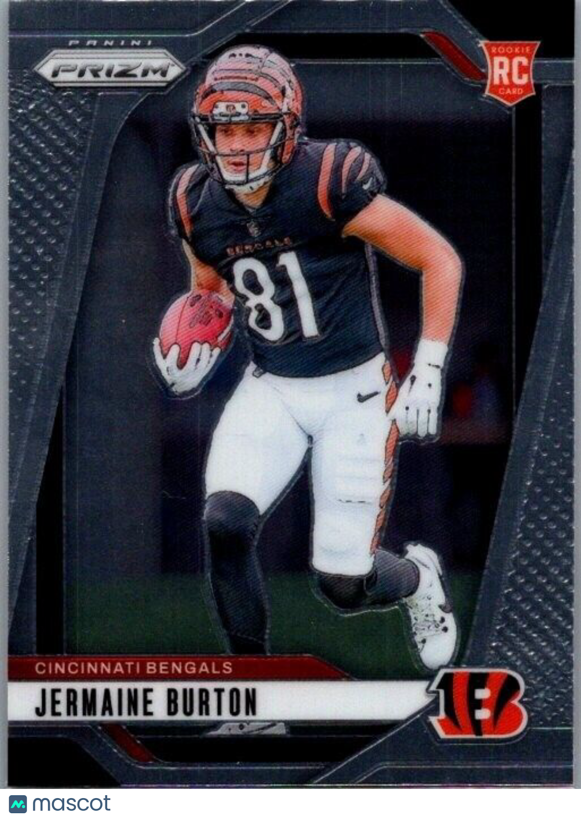 2024 Panini Prizm - #350 Jermaine Burton Rookie (RC)