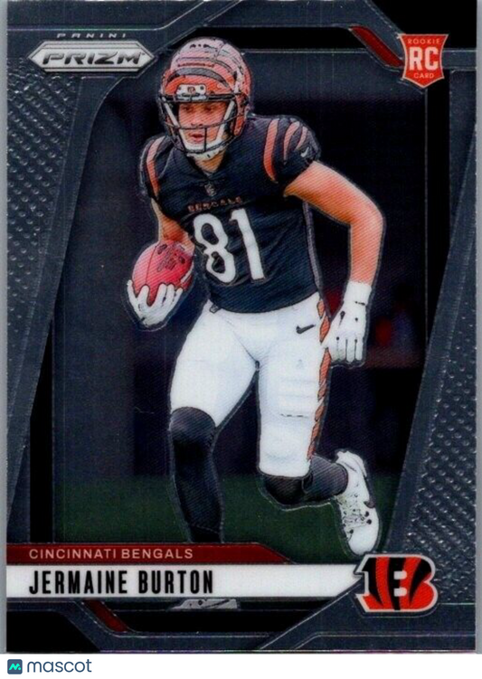 2024 Panini Prizm - #350 Jermaine Burton Rookie (RC)