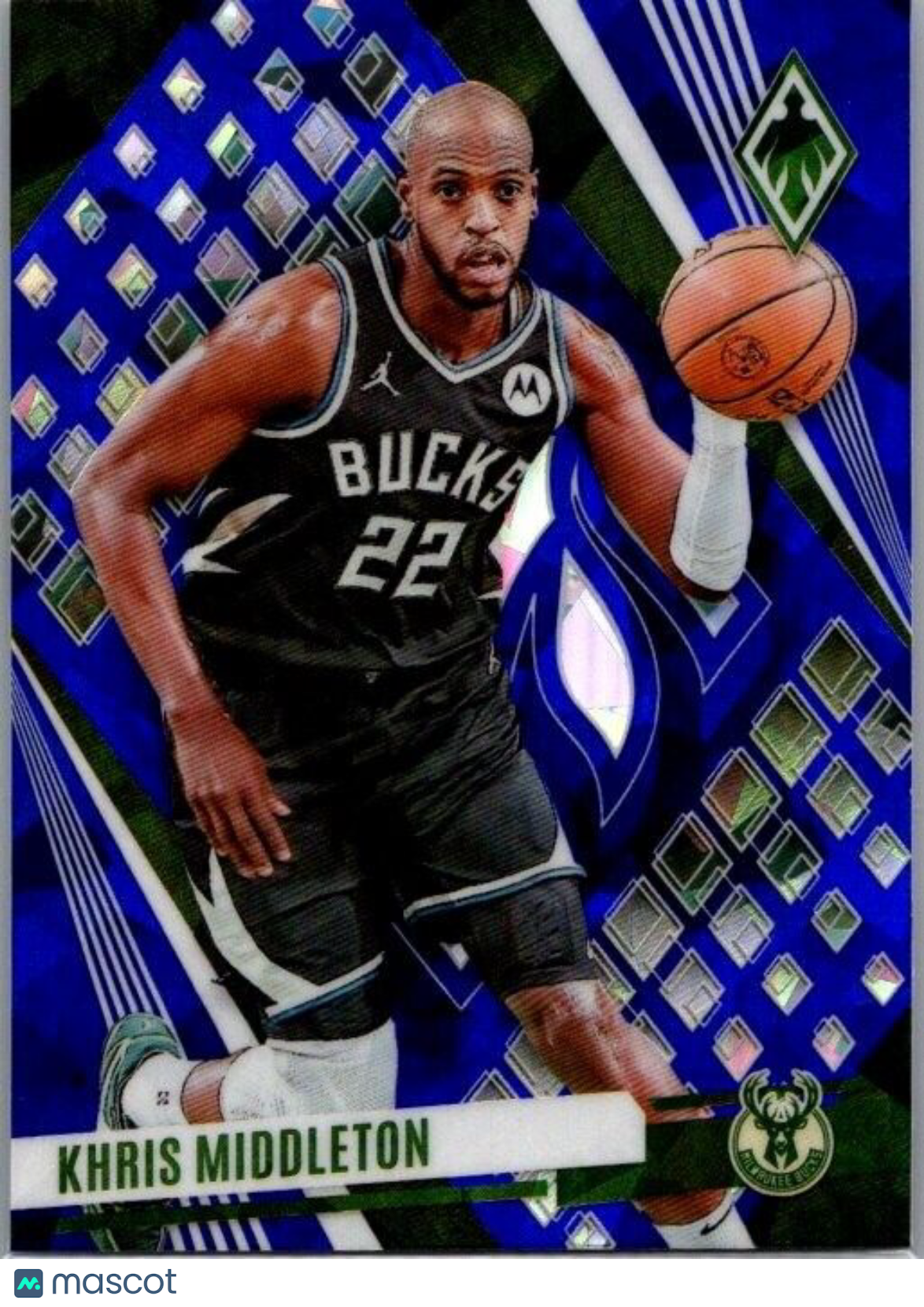 2023-24 Panini Phoenix - #199 Khris Middleton Blue Ice