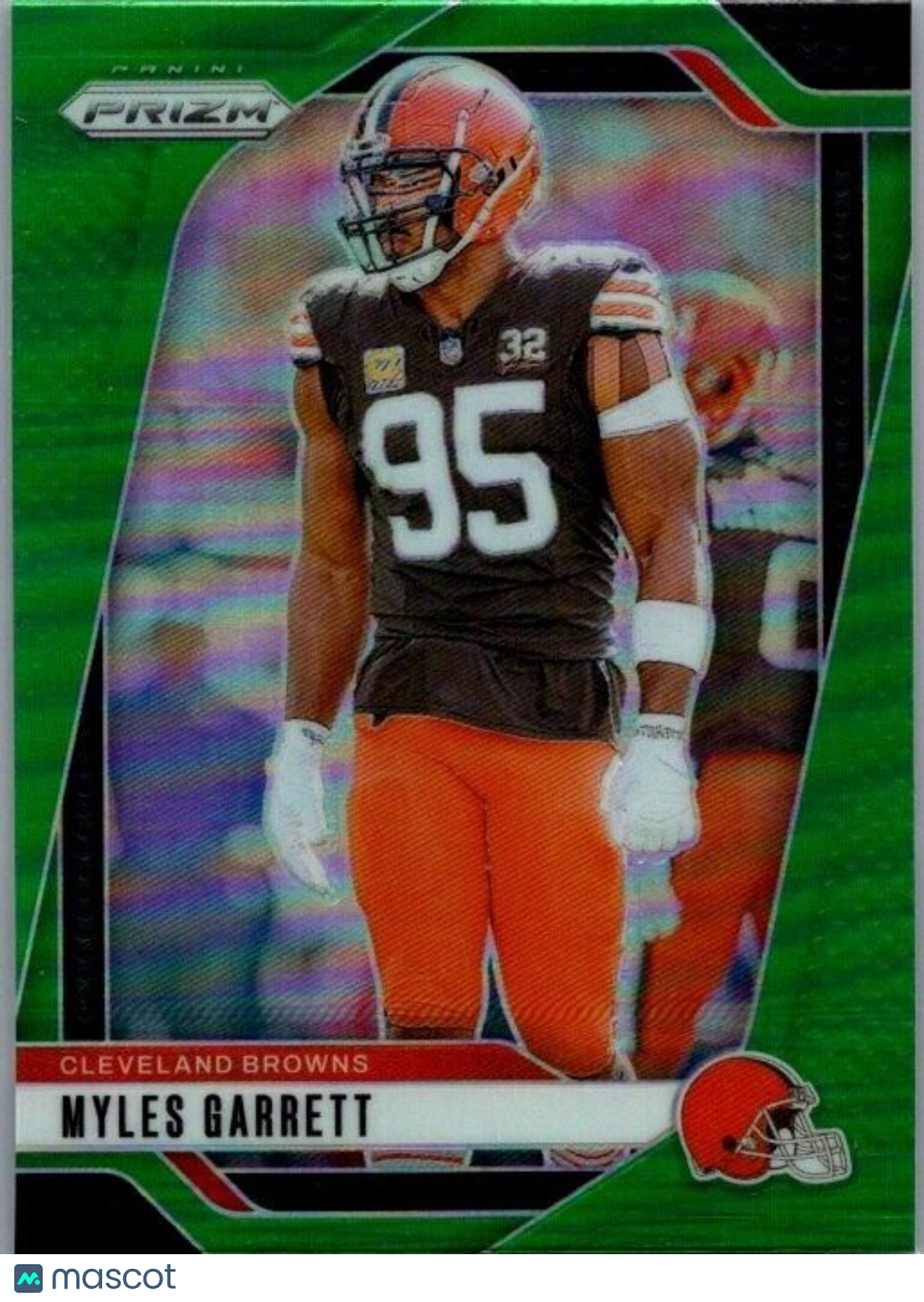 2024 Panini Prizm Football #69 Myles Garrett Green Prizm