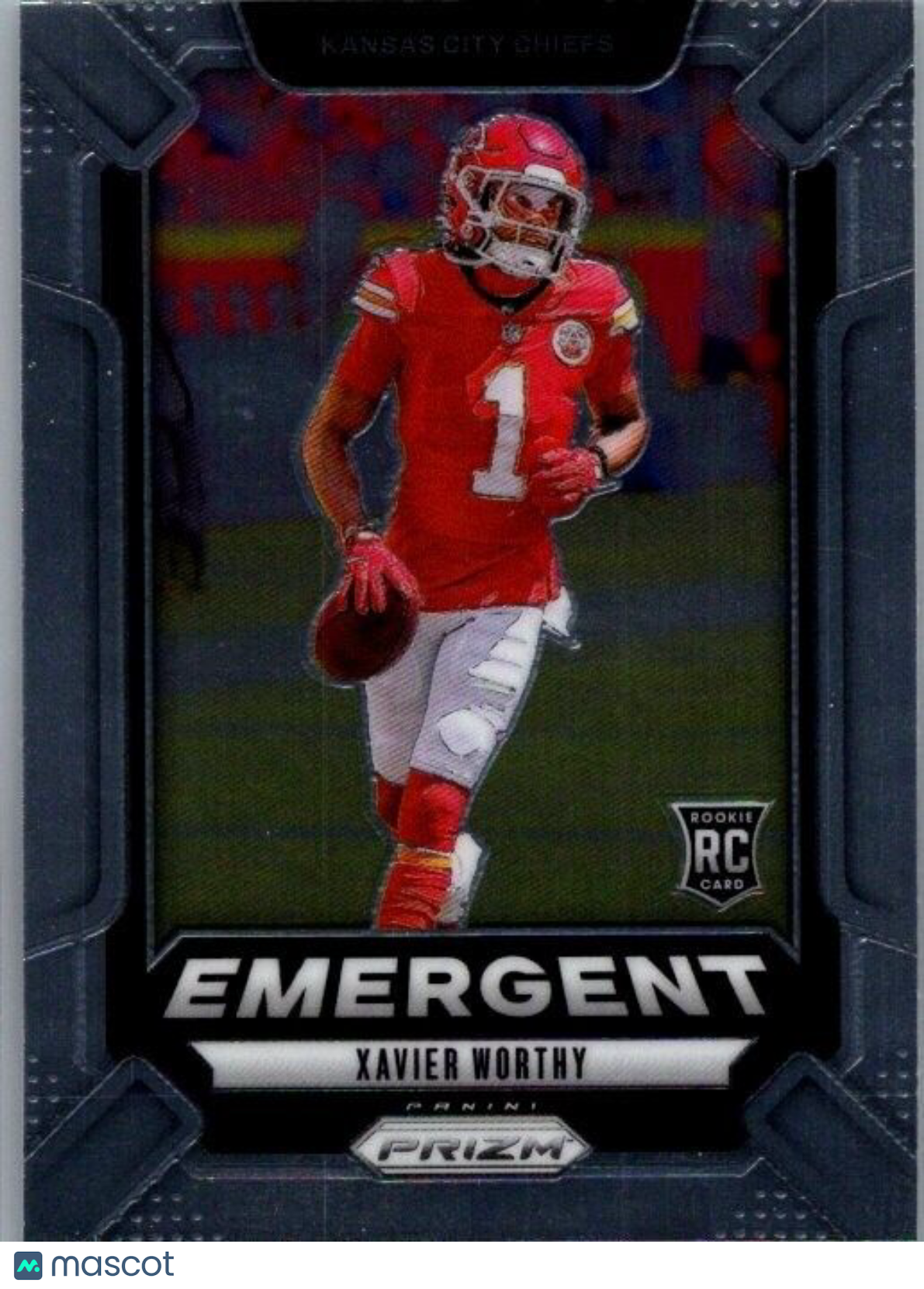 2024 Panini Prizm - #7 Xavier Worthy Emergent Rookie (RC)