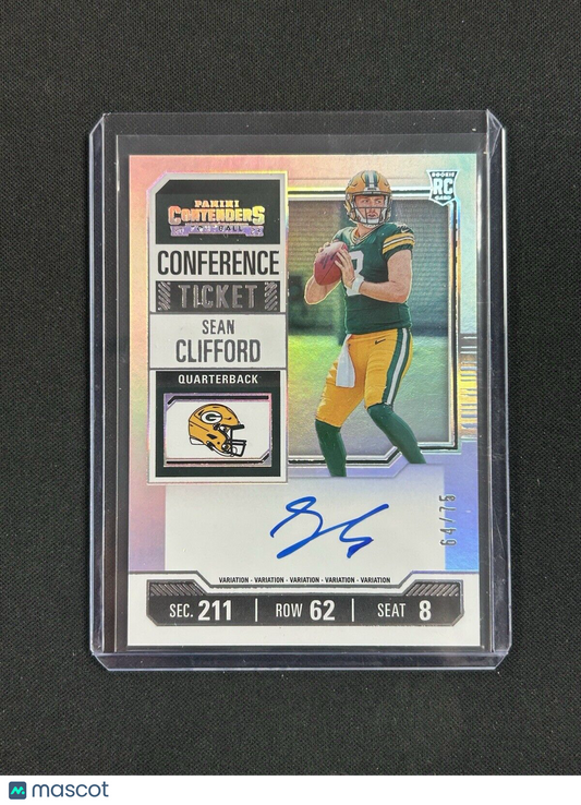 2023 Panini Contenders Confrence Ticket Auto #132 Sean Clifford /75