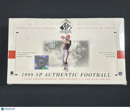 1999 UPPER DECK SP AUTHENTIC FOOTBALL SEALED BOX NEW