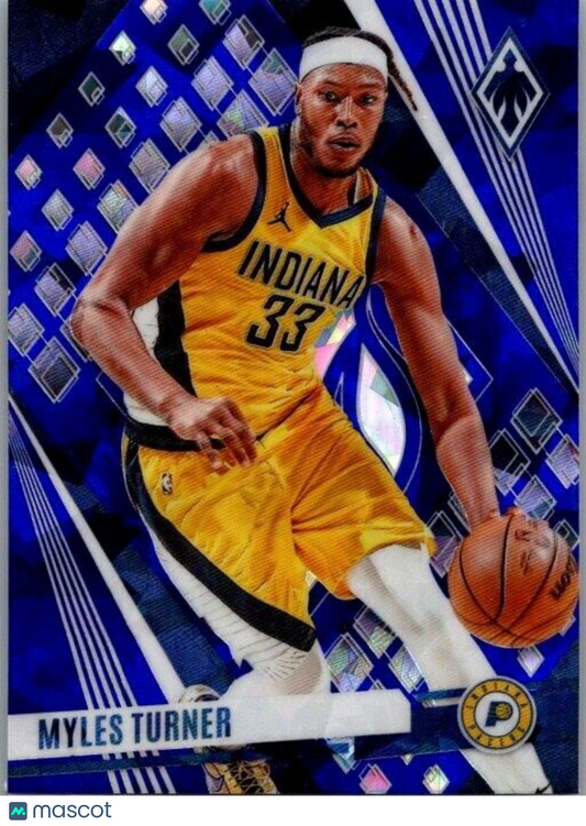 2023-24 Panini Phoenix - #183 Myles Turner Blue Ice